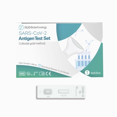 Teste/caixa ajustados de auto-teste do coletor 1 da amostra da saliva do antígeno do preço de fábrica SARS-CoV-2 da classe III
