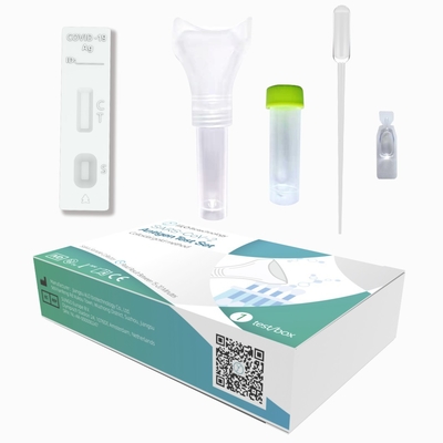 Teste/caixa do jogo 1 do teste do antígeno da saliva do CE SARS-CoV-2