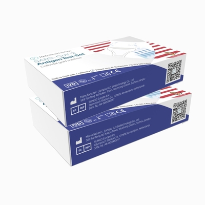 15-20 coletor ajustado de auto-teste Malásia da amostra da saliva do antígeno SARS-CoV-2 dos minutos 70mm 1 teste/caixa